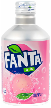 FANTA - White Peach Japan (Aluminiumflasche) 330ml